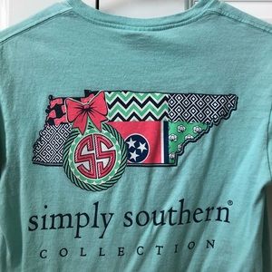 Simply Southern Tennessee Bow Short Sleeve Tee